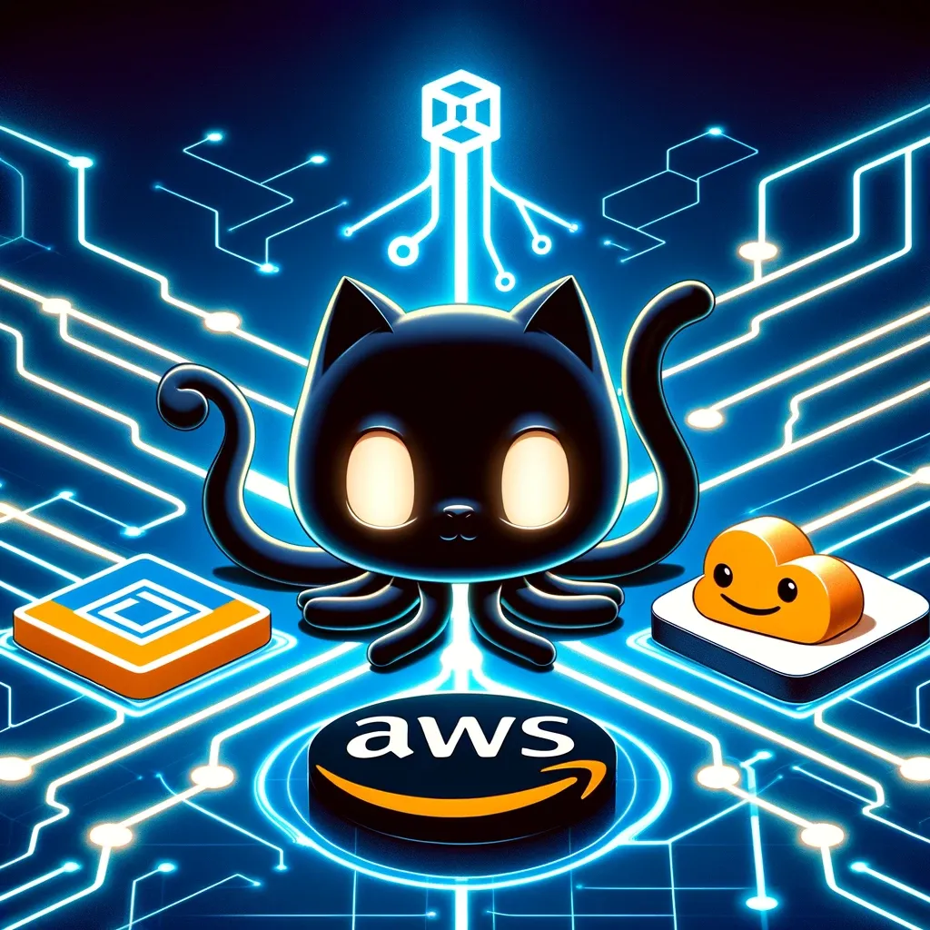 DALL-E-2024-01-24-07.31.18---A-digital-illustration-representing-OpenID-Connect--OIDC--integration-between-GitHub-and-AWS--with-a-black-GitHub-Octocat-logo-and-the-AWS-logo.-The-G.png